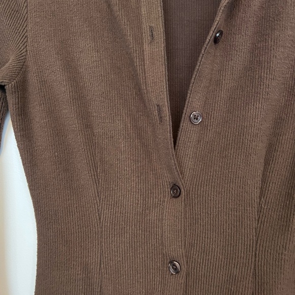 Danielle Guizio brown midi dress - Picture 4 of 7